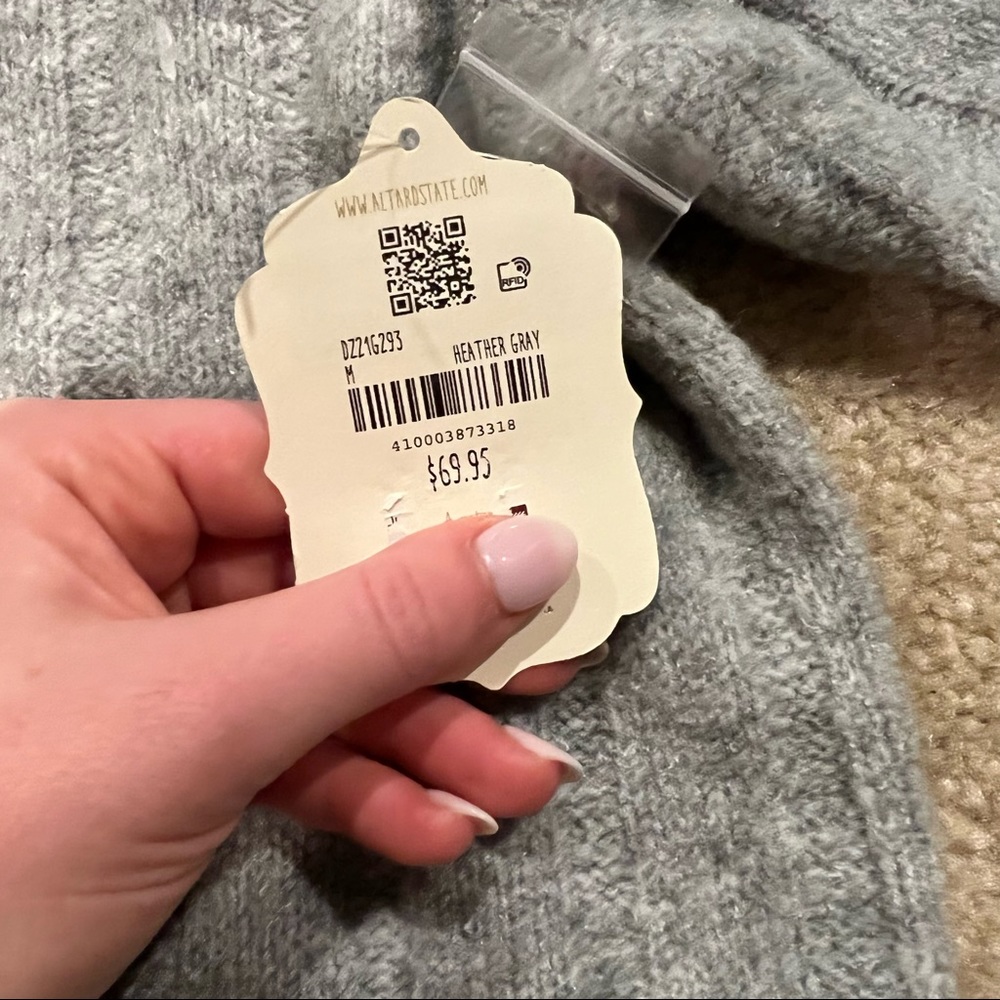 cropped distressed cardigan - Picture 5 of 5